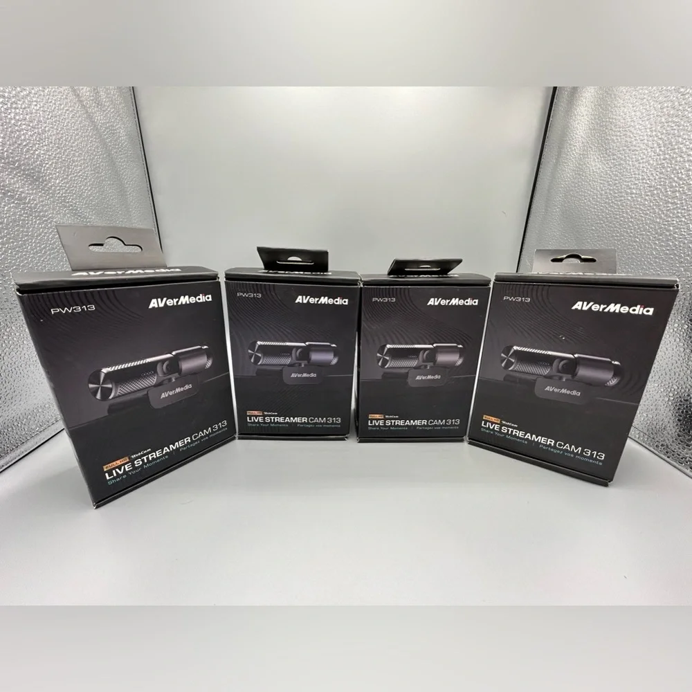 AVerMedia Live Streamer Cam 313 - Full HD 1080P Webcam